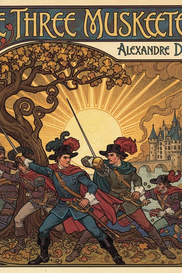 Cover of The three musketeers