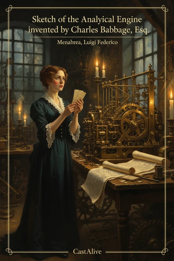 Cover of Sketch of the Analytical Engine invented by Charles Babbage, Esq.