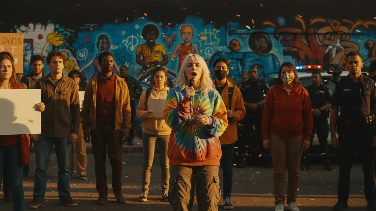 DHS Slams Billie Eilish’s ‘Garbage Rhetoric’ About ICE After Singer Shares Posts Criticizing Minneapolis Shooting - Billboard