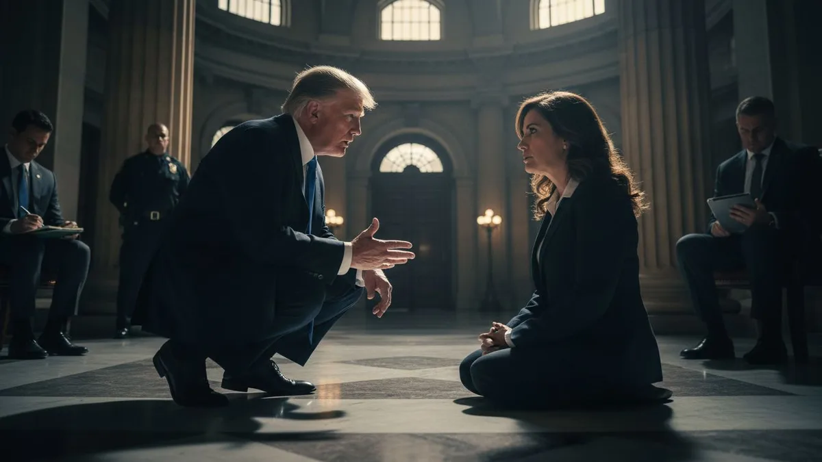 Trump is meeting Venezuelan opposition leader Machado