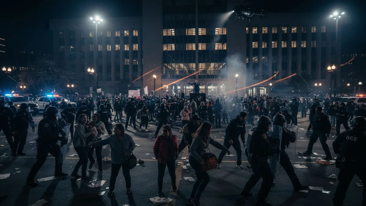 Tension and chaos take hold during Trump's Minneapolis-area immigration crackdown