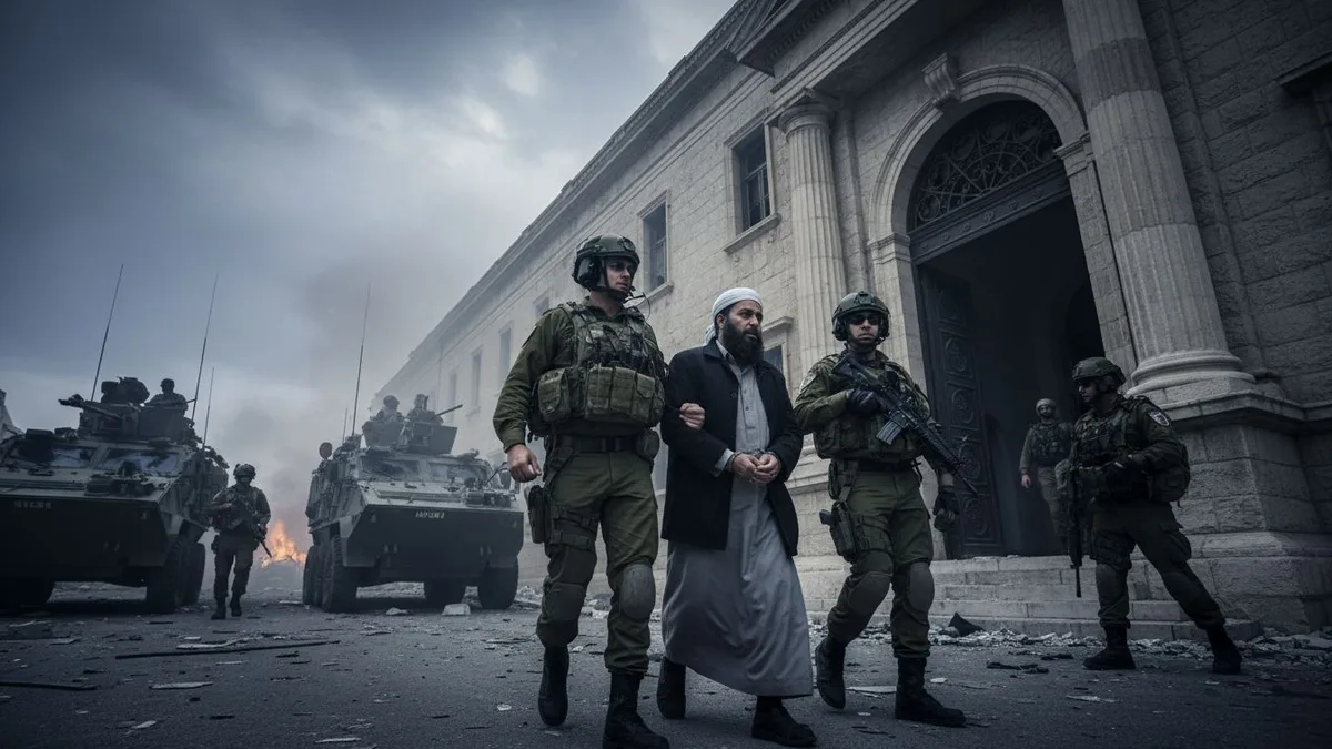 Israeli forces seize a local Sunni Islamist official in southern Lebanon