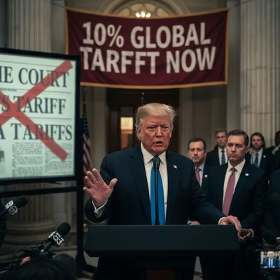 Trump brings in new 10% tariff as Supreme Court rejects his global import taxes