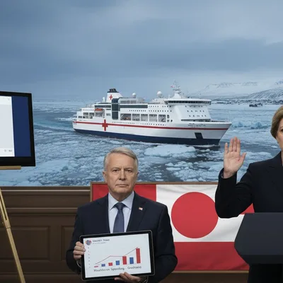 Trump says he will send a hospital ship to Greenland but the territory's leader says no thanks