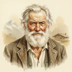 Portrait of Alm-Uncle