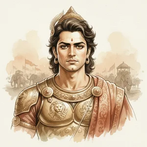 Portrait of Arjuna