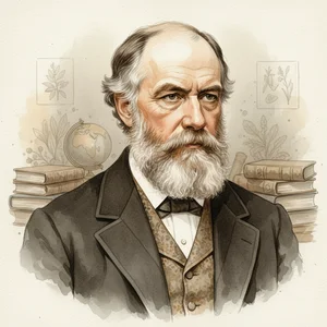 Portrait of Charles Darwin