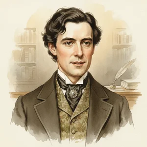 Portrait of Charles Dickens