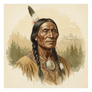 Portrait of Chingachgook