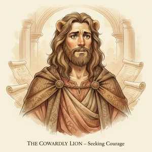 Portrait of The Cowardly Lion
