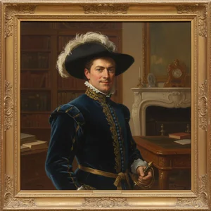 Portrait of Charles d'Artagnan