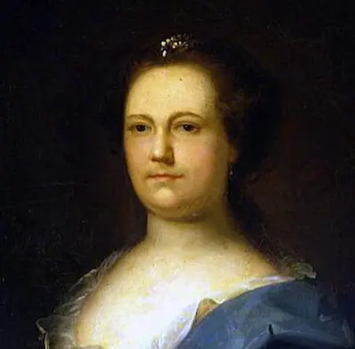 Portrait of Deborah Read Franklin