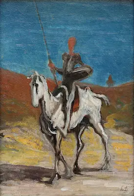 Portrait of Don Quixote