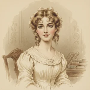 Portrait of Dora Spenlow Copperfield