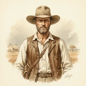 Portrait of Colonel Egerton Warburton