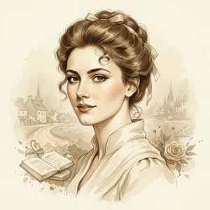 Portrait of Emma Bovary