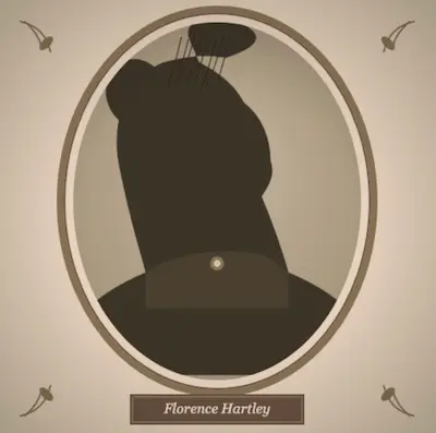 Portrait of Florence Hartley