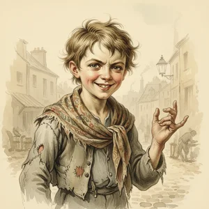 Portrait of Gavroche