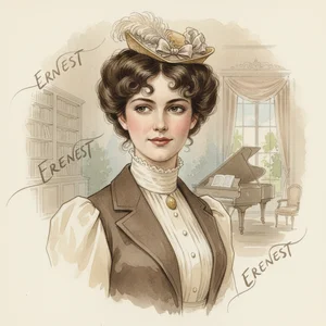 Portrait of Hon. Gwendolen Fairfax