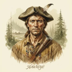 Portrait of Nathaniel 'Hawkeye' Bumppo