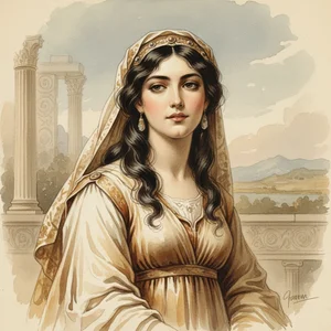 Portrait of Haydée Tepelini