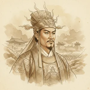 Portrait of King Ho Lu