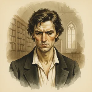 Portrait of Ivan Fyodorovitch Karamazov