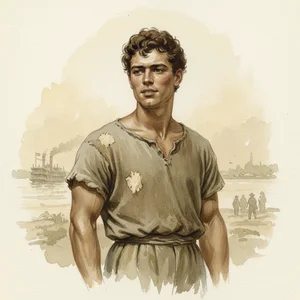 Portrait of Jim (slave)