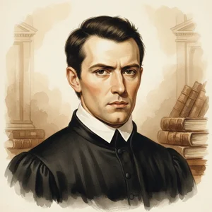 Portrait of John Calvin