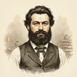 Portrait of Karl Heinrich Marx