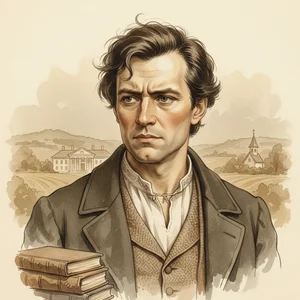 Portrait of Konstantin Dmitrievitch Levin