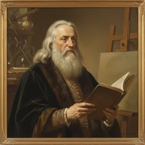 Portrait of Leonardo da Vinci