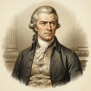 Portrait of Johann Georg Leopold Mozart