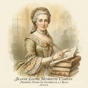 Portrait of Jeanne Louise Henriette Campan