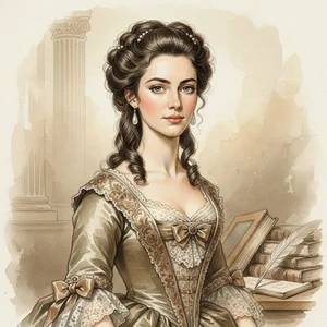 Portrait of Madame du Châtelet