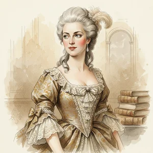 Portrait of Marie Antoinette