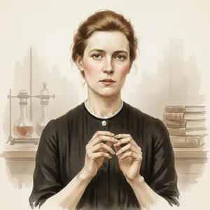 Portrait of Marie Curie