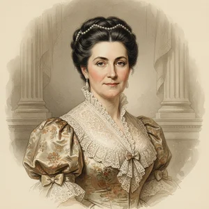 Portrait of Martha Washington