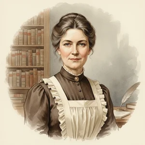 Portrait of Mrs. F.L. Gillette