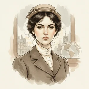 Portrait of Nellie Bly
