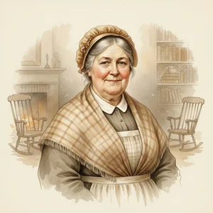 Portrait of Clara Peggotty Barkis