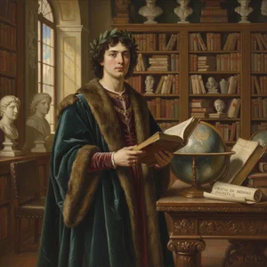 Portrait of Pico della Mirandola