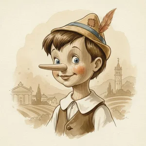 Portrait of Pinocchio