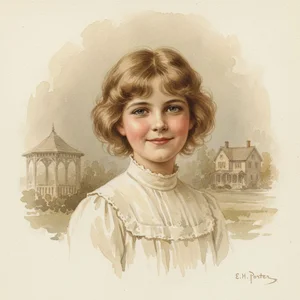 Portrait of Pollyanna Whittier