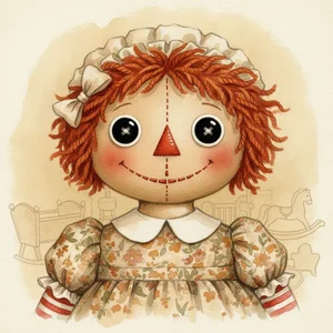 Portrait of Raggedy Ann