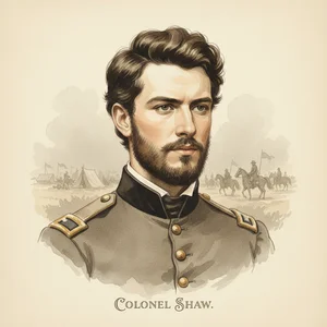 Portrait of Robert Gould Shaw