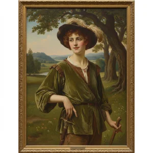Portrait of Rosalind/Ganymede
