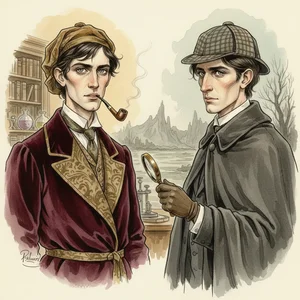 Portrait of Sherlock Holmes