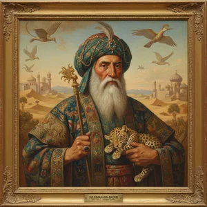 Portrait of Suleiman-bin-Daoud (Solomon)