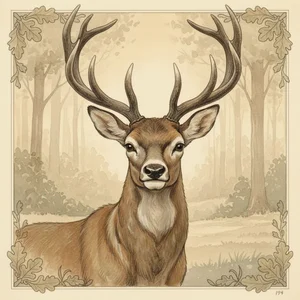 Portrait of The Elder Stag